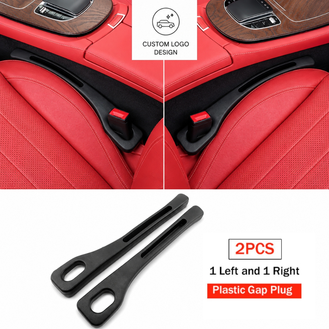 🔥 Today Only 50% OFF 🚗 Car Seat Gap Filler with Storage Slot – Custom Logo Edition